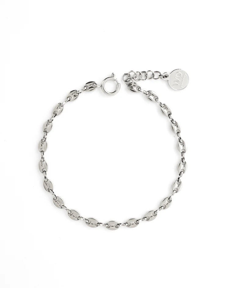 Caffe in Anklet Silver