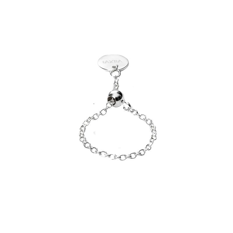 Stacker Ring in Silver - Corail Blanc