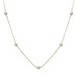 Lola Pearl Necklace - Corail Blanc