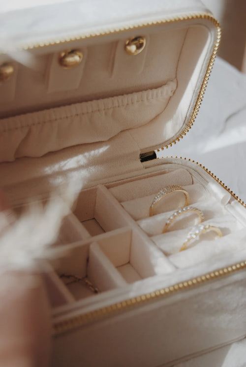 Mini Decades Jewelry Box - Magenta - Corail Blanc