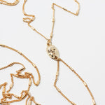 Lopia Body Chain in Gold - Corail Blanc
