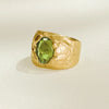 Carmen Green Peridot Ring - Corail Blanc