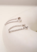 Chain Stud Silver - Corail Blanc