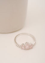 Juliette III in Silver - Corail Blanc