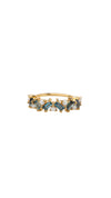 London Blue Topaz & Opal Fire On Ice Ring - Corail Blanc