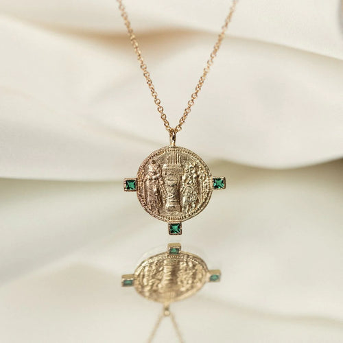 Rania Necklace - Corail Blanc