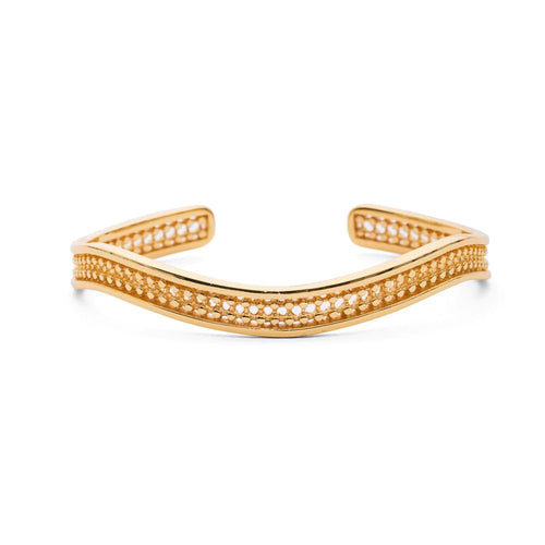 Etrusca Curve Bangle - Corail Blanc