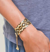 Tiva Woven Bracelet - Corail Blanc