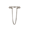 Chain Earcuff in Silver - Corail Blanc