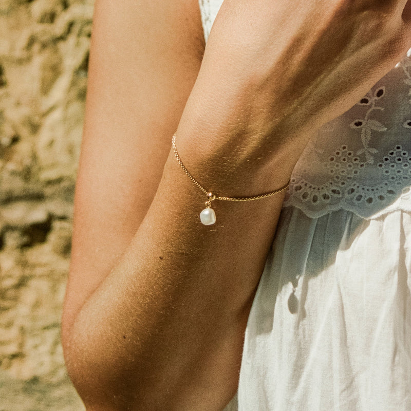 Istee Charm Bracelet - Corail Blanc