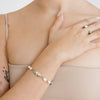 Loube Bracelet in Silver - Corail Blanc