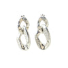 Mixi Earrings in Silver - Corail Blanc