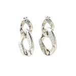 Mixi Earrings in Silver - Corail Blanc