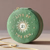 Sun & Moon Jewelry Box in Green - Corail Blanc