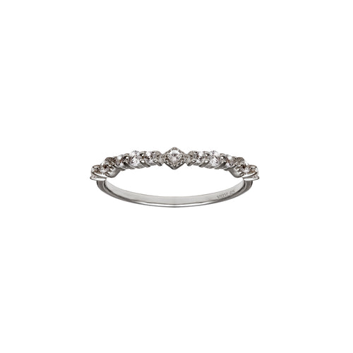Juliette I in Silver - Corail Blanc