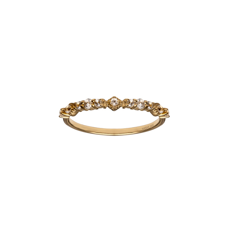 Juliette I in Gold - Corail Blanc