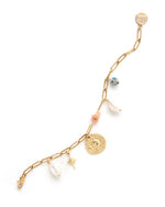 Swell Bracelet in Gold - Corail Blanc