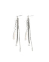 Trellis Earrings in Silver - Corail Blanc