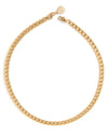 Cobain XL Curb Necklace in Gold - Corail Blanc