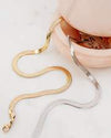 Cobra Necklace in Gold - Corail Blanc
