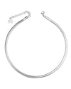 Cobra Necklace in Silver - Corail Blanc