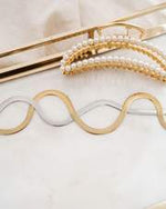 Cobra Necklace in Silver - Corail Blanc