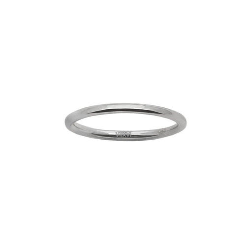 Jane Ring in Silver - Corail Blanc