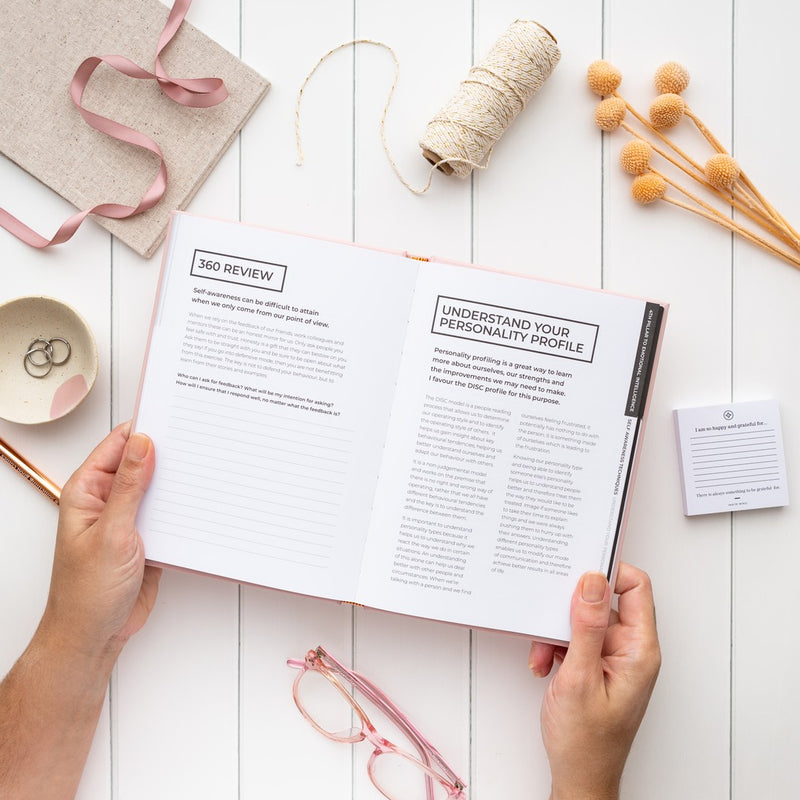 Move Your Mood Workbook & Journal - Corail Blanc
