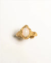 Stargazer Opal Ring - Corail Blanc