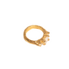 Orbit Ring - Corail Blanc