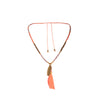 Canggu Necklace in Orange - Corail Blanc