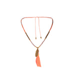 Canggu Necklace in Orange - Corail Blanc