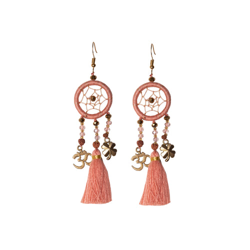 Peachy Dream Earrings - Corail Blanc