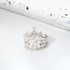 Juliette I in Silver - Corail Blanc