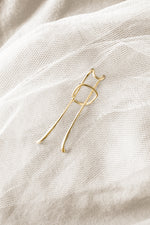 Bold Earcuff - Corail Blanc