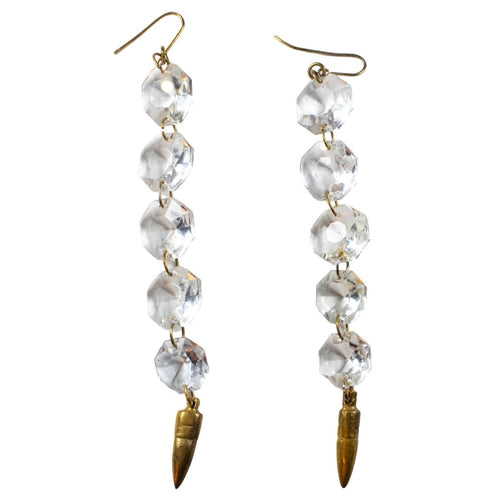 Notorious Earrings - Corail Blanc