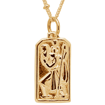 Romy Double Pendent in Gold - Corail Blanc