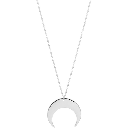 Sabrina Necklace in Silver - Corail Blanc