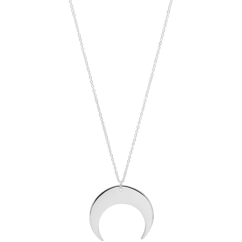 Sabrina Necklace in Silver - Corail Blanc