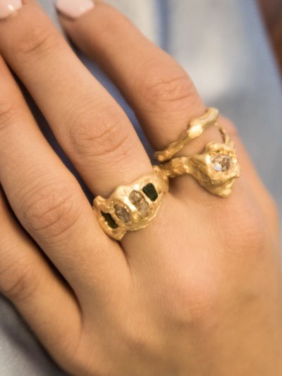 Perseus Ring - Corail Blanc