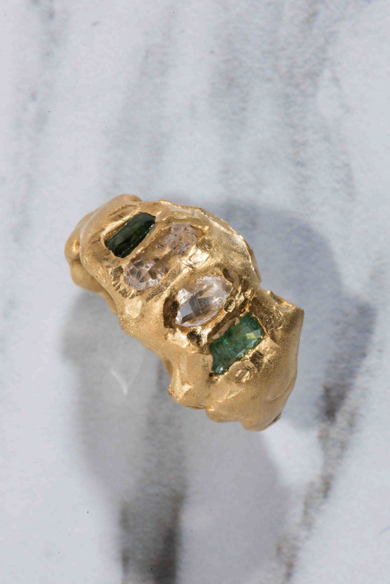 Perseus Ring - Corail Blanc