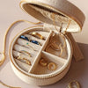 Sun & Moon Jewelry Box in Cream - Corail Blanc