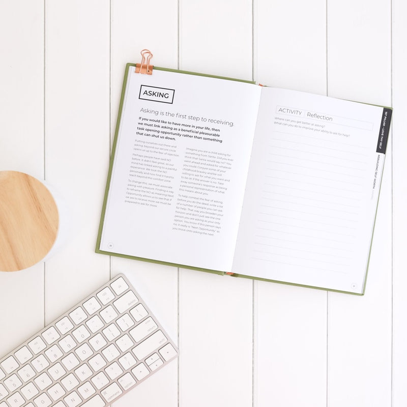 Love Thy Self Workbook & Journal - Corail Blanc