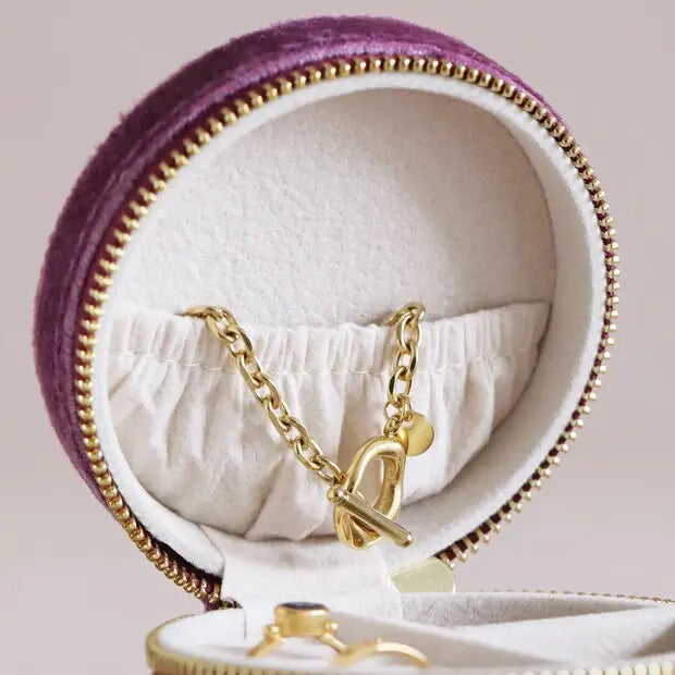 Mauve Jewelry Box - Corail Blanc