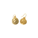 Goddess Tyche Earrings in Gold - Corail Blanc