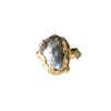 Mercury Pearl Ring in Gold - Corail Blanc