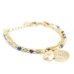 Mati Bracelet in Gold - Corail Blanc