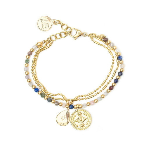 Mati Bracelet in Gold - Corail Blanc
