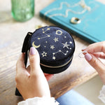 Black Starry Night Jewelry Box - Corail Blanc